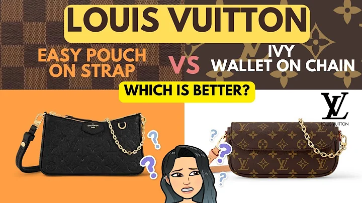 🥰 💓💓💓💓 LOUIS VUITTON IVY WALLET ON CHAIN VS EASY POUCH ON STRAP REVIEW | WHICH IS BETTER? 🥰 💓💓💓💓