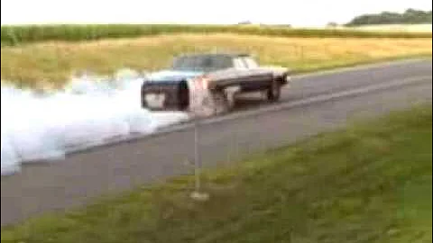 Oldsmobile 455 Rocket Ninety Eight Regency Burnout Testing Gilomen Olds Cutlass 442