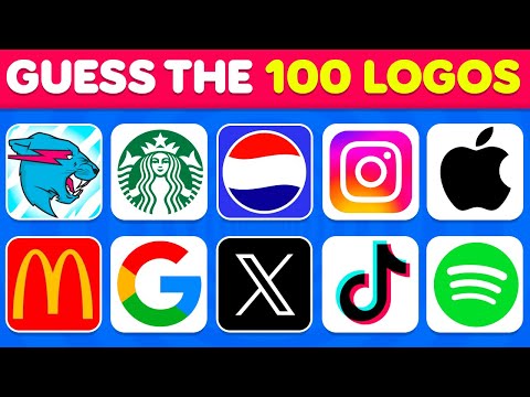 Guess The Logo In 3 Seconds | 100 Famous Logos 2023 #195