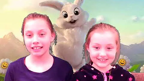 Easter with Ariyah and Emmalynn yay