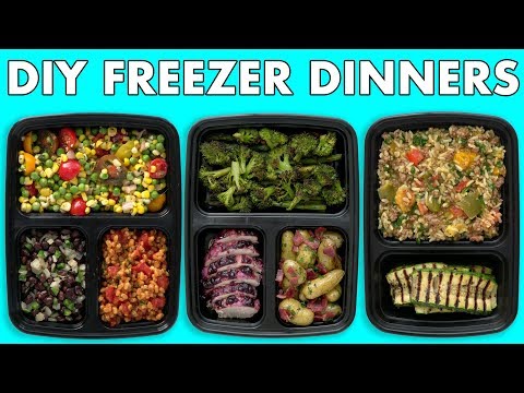 Freezer Meals! Healthy Meal Prep Freezer Dinners! Mind Over Munch