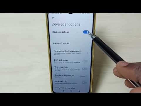 POCO M3/M2 : How To Enable / Disable Developer Options