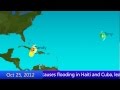2012 Atlantic Hurricane Season Animation (Preliminary)
