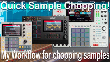How to sample chop in the MPC. New school tips with some old school tricks.