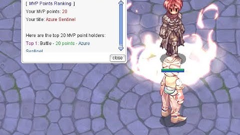 Mvp kill ranking with title and hateffect system