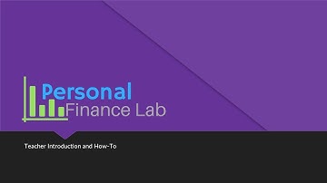 Personal Finance Lab   Introduction Webinar