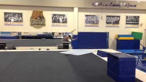 Alyssa Pritchett - full in double layout at UCLA