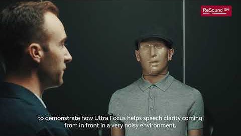 ReSound ONE Sound Demonstration: Ultra Focus