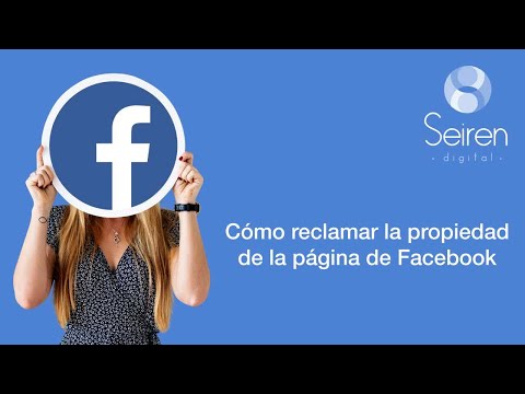 Video: ¿Cómo se cambia la propiedad de una página de Facebook?