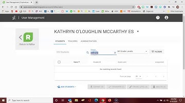 ReflexMath Admin: Create Student Account