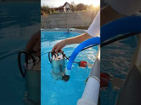 Gata Sezonul a venit IARNA🏊 #BASICPOOLCLEABING #poolboy #romania #summer #pool #homepool #fyp