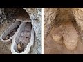 "Gold and Copper Tongues Placed in the Mouths of Mummies in a Rare Roman-Era Tomb