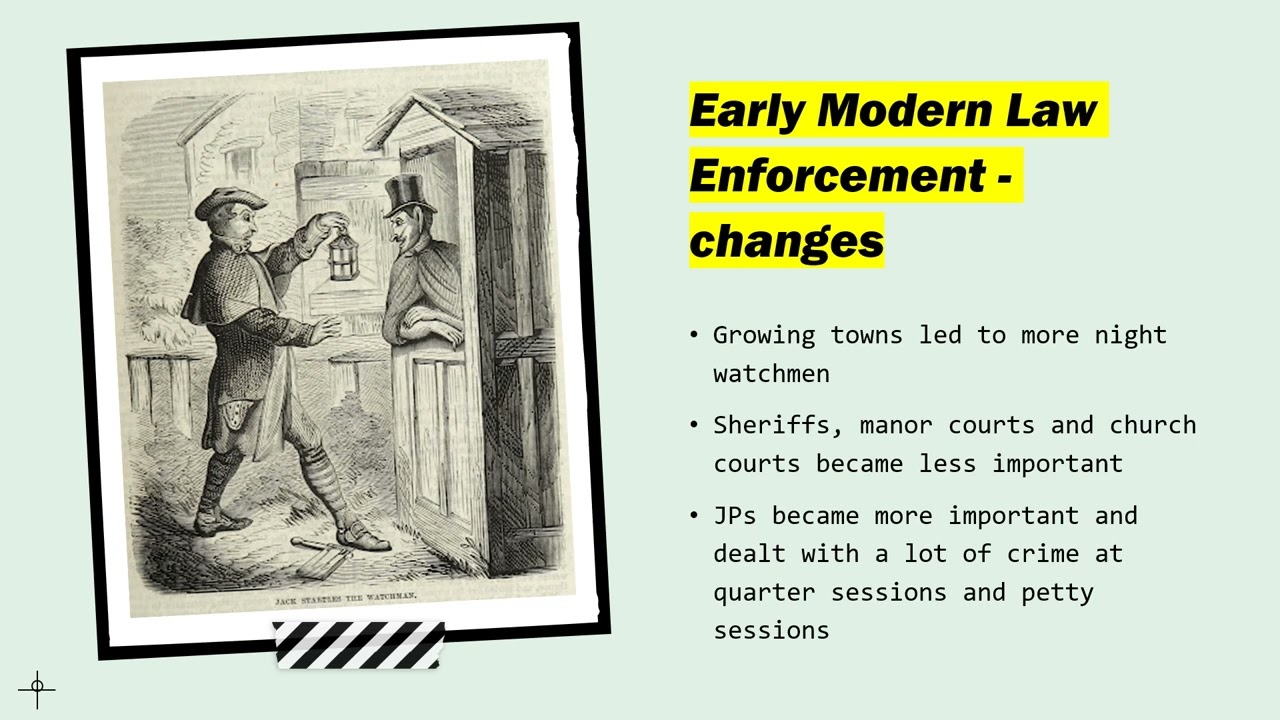 Crime and Punishment Early Modern revision video
