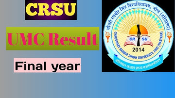 CRSU UMC ReSuLt / Kis kis ki bni h UMC / FiNaL YeAr result 😱🤔