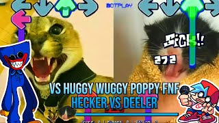VS Huggy Wuggy BUT HECKER VS Towel CAT! - Friday Night Funkin' Custom Animation VS Poppy Mod