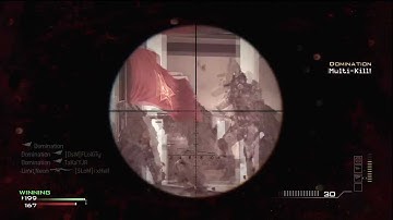 5 Man w/One Shot Quad Killcam? Hitmarker on NEW MAP