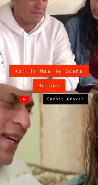 Kal Ho Naa Ho Side by Side Scene Recreation #shorts #kalhonaaho