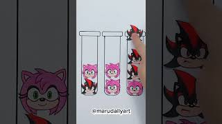 Sonic amy rose shadow puzzle games tube diy #shorts #shortsfeed screenshot 5