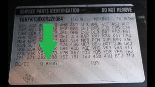 How to Find Your GMC Paint Code