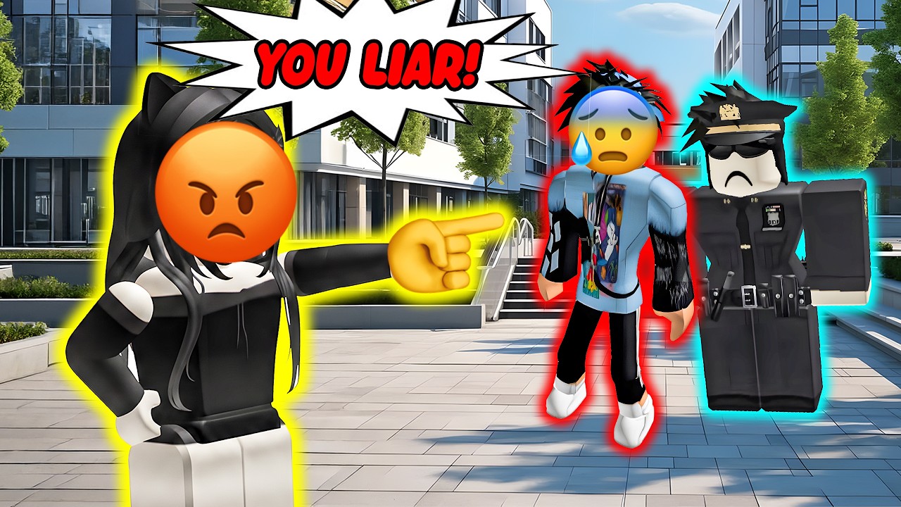 ✨ MY TWIN SISTER EXPOSED THE MOST POPULAR BOY IN SCHOOL 🔥 #roblox #robloxstory