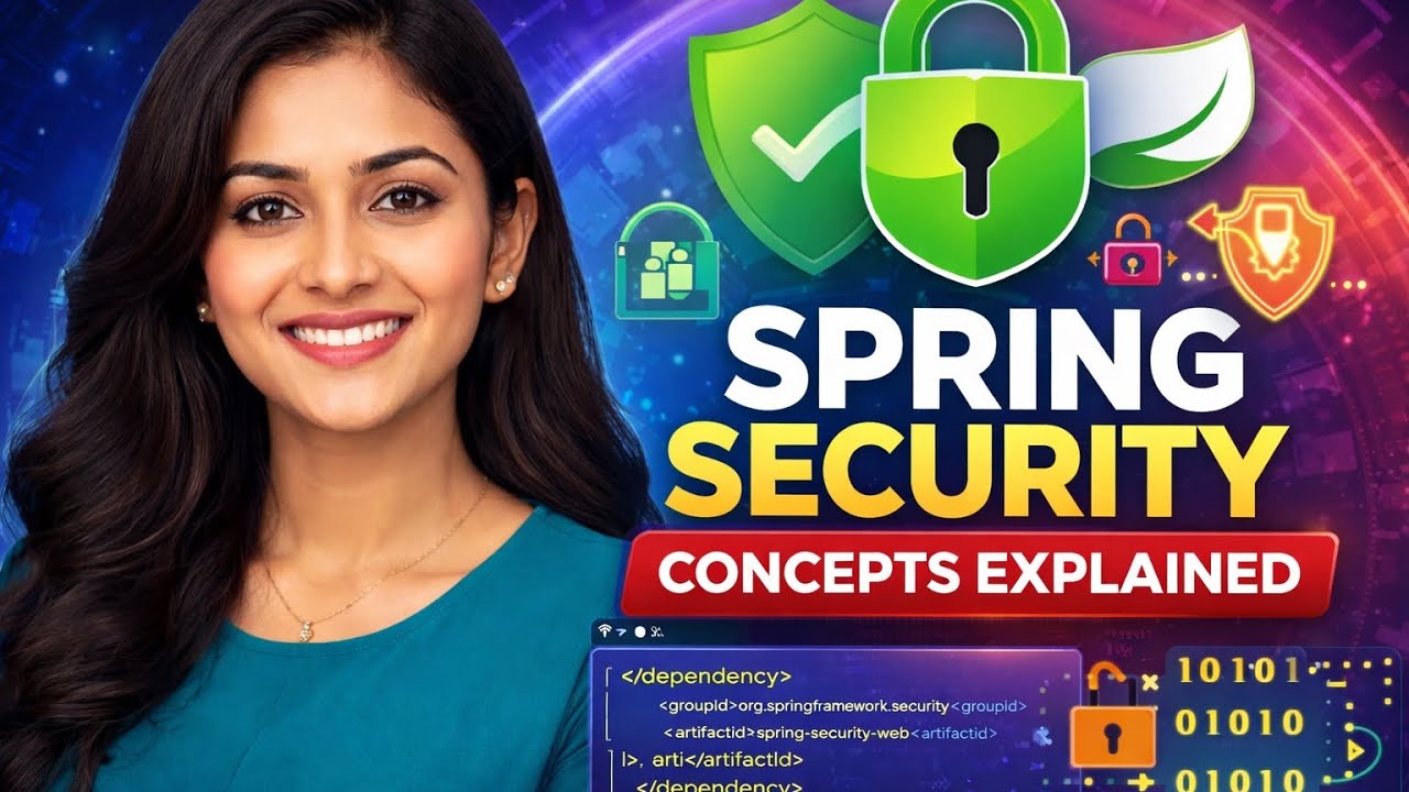 🔐🪪Spring Security Explained | How Spring Security Dependency works in Spring Boot in Tamil