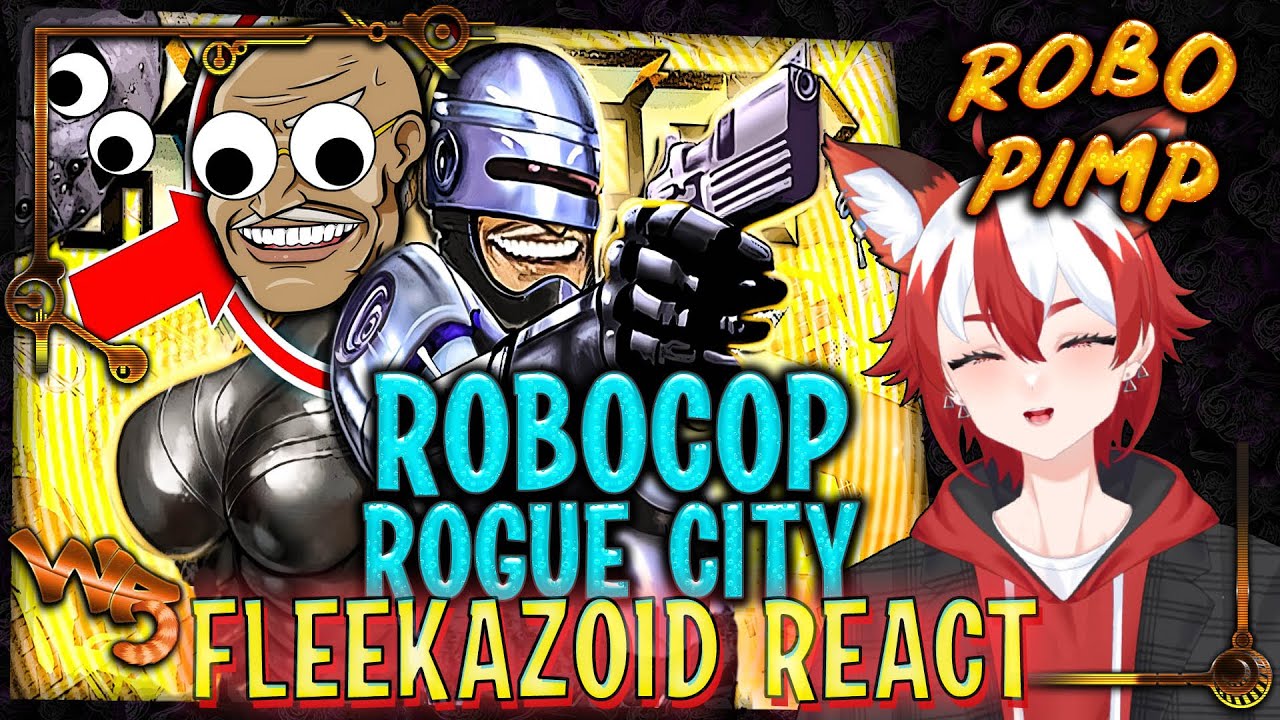 «RoboCop Rogue City» сделает вас счастливее, чем толстый ребёнок в буфете. Реакция видеоблогера н...