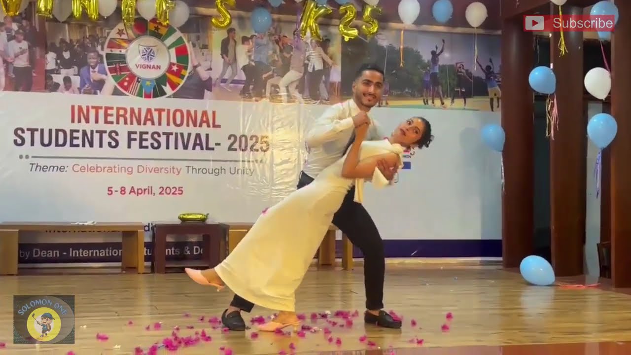 VINTFEST 2025: Vignan University International Students Rock the Fashion Runway 💃🌍 