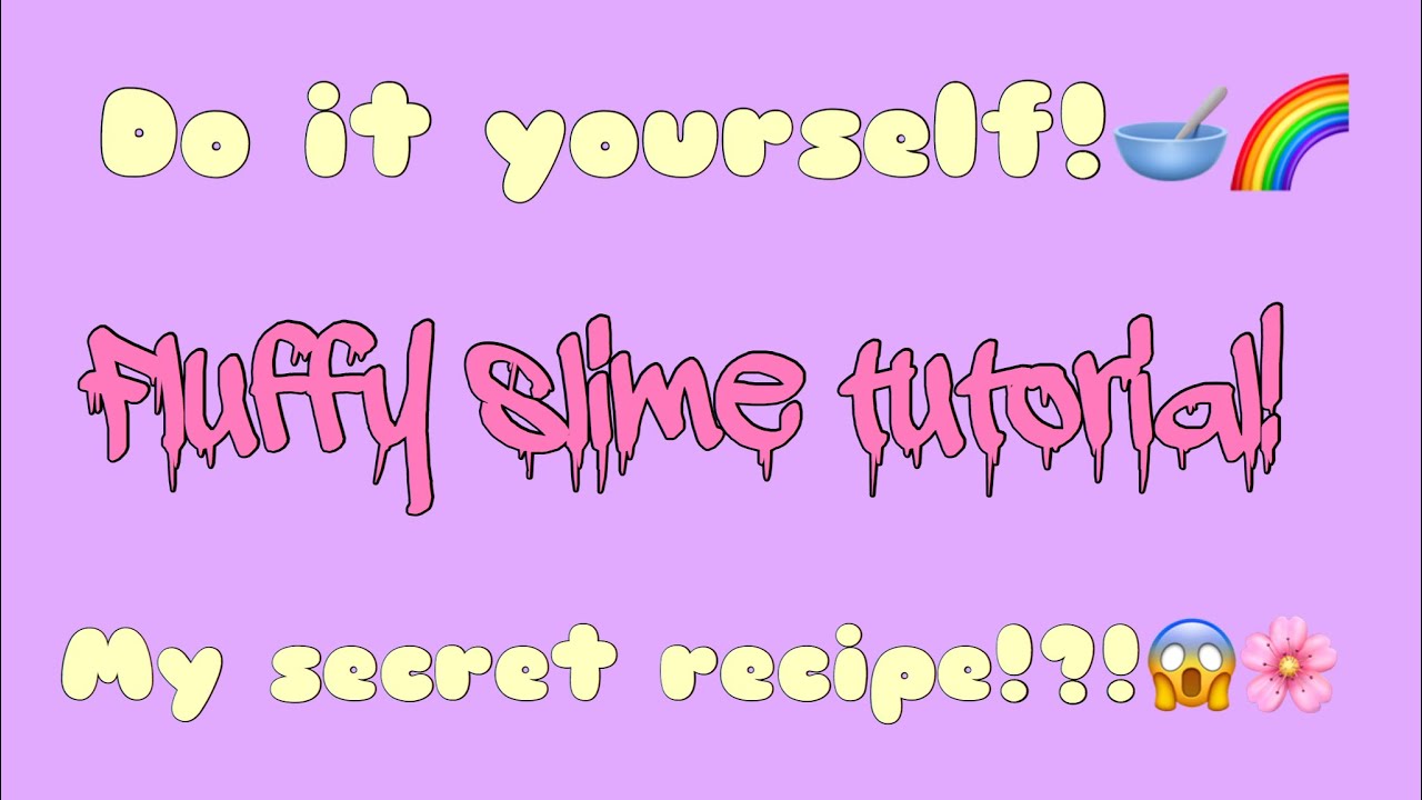 I exposed my secret slime recipe! Best fluffy slime?!