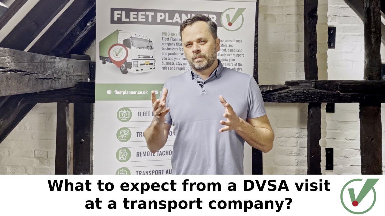 What to expect from a DVSA visit at a transport company? - YouTube