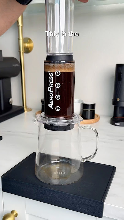 how to make coffee with the aeropress