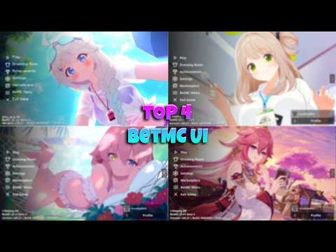 TOP 4 Anime Girl UI For MCPE 1.26+ | BetMC Anime Girl UI