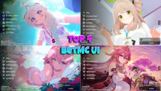 TOP 4 Anime Girl UI For MCPE 1.26+ | BetMC Anime Girl UI