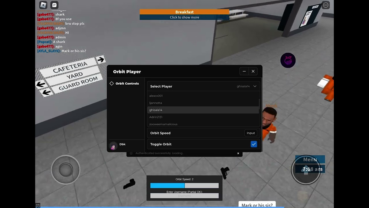 (new op) Roblox Script Showcase | Orbit Player | Universal Script | 2024