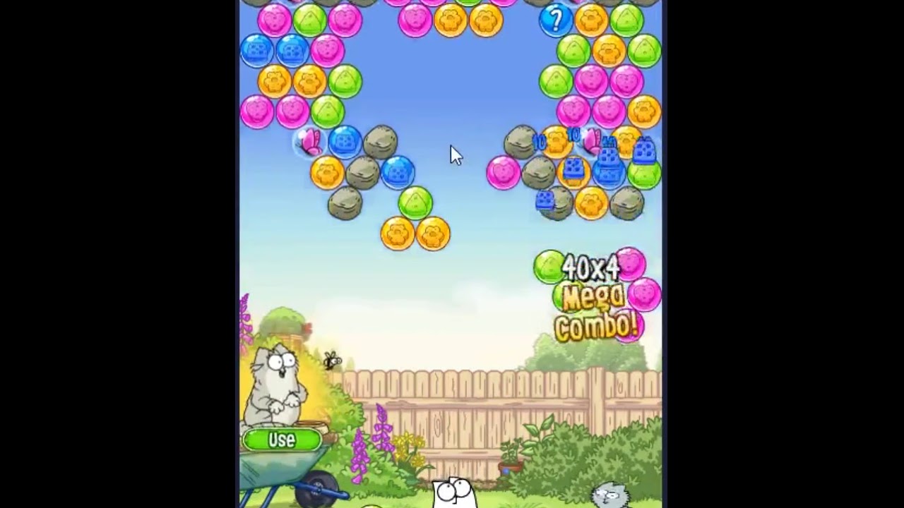 Simon's Cat Pop Time Level 391 - NO BOOSTERS 😺 | SKILLGAMING ✔️