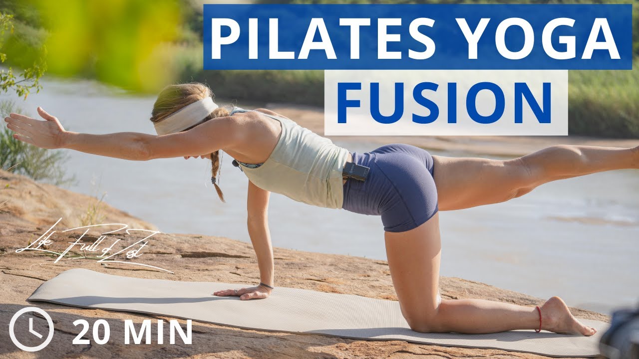 Pilates Yoga Fusion in the Wilderness [20min Full Body Workout] YouTube
