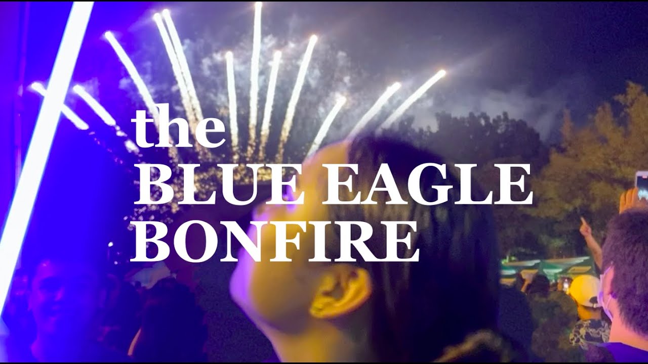 The Blue Eagle Bonfire | ADMU vlog