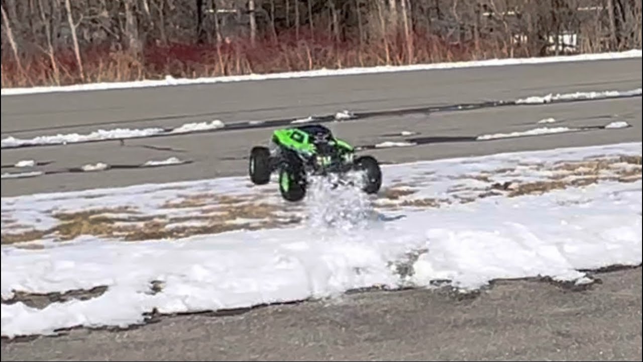 Xmaxx is back light bash on 23/46 gearing if successful ramp setion ...