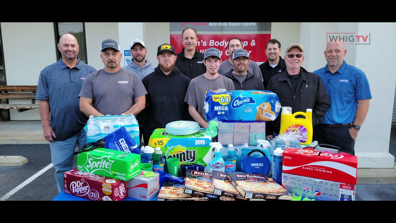 Don's Body Shop and Geico Insurance Company's Jeep Cherokee Donation