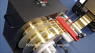 Techspan SR 100 Tensioning Loop Slitter Rewinder NZL