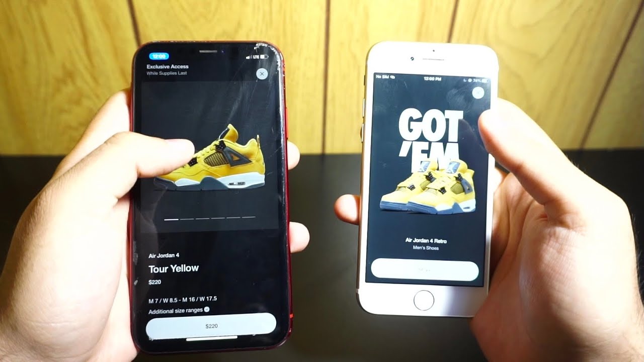 Air Jordan 4 “Lightning” EXCLUSIVE ACCESS!