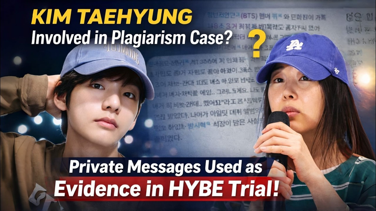 KIM TAEHYUNG Involved in Plagiarism Case Private Messages Used as Evidence in HYBE Trial!