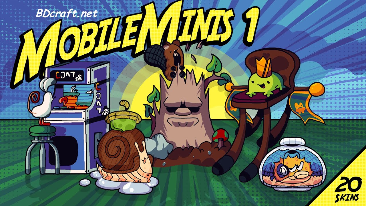 Mobile Minis 1 BDcraft Skinpack Trailer YouTube