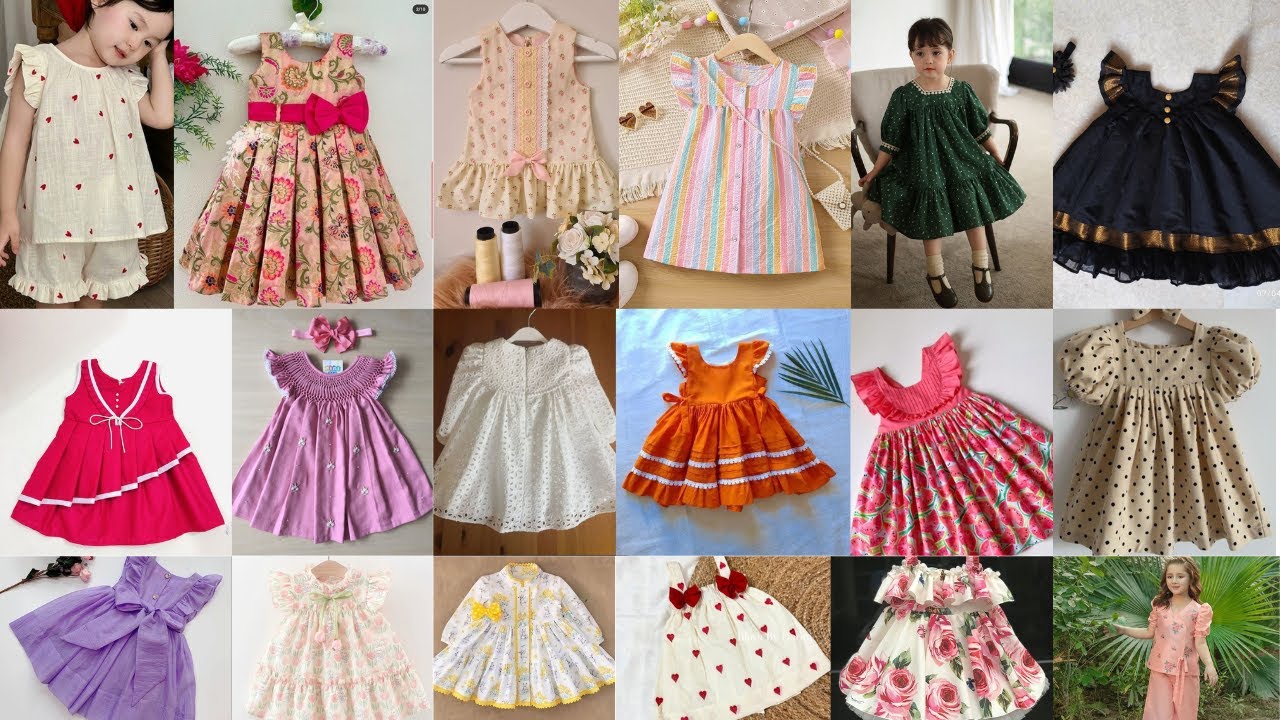 Latest baby frock design 2025|Baby girl dress design|Baby girl Frock design|Baby frock design