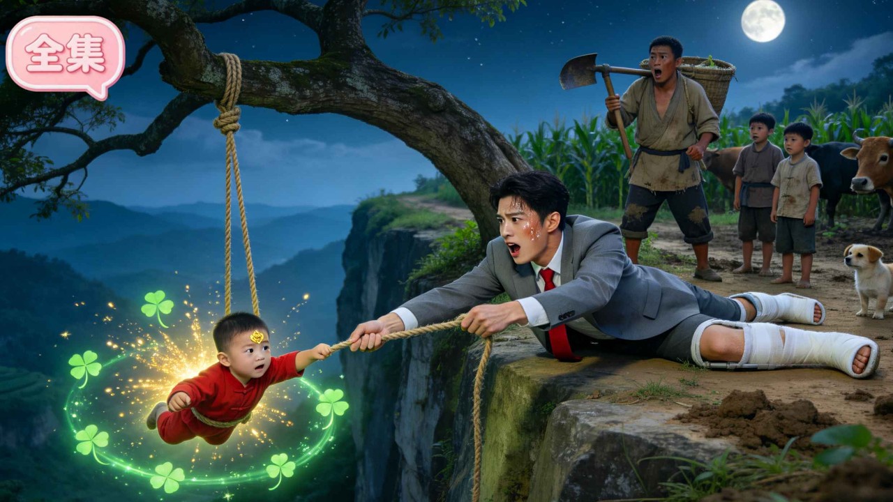 破產的腿瘸總裁無意間在村中救下一位棄嬰！誰料他竟是轉世醫仙！摸一下便讓總裁的腿恢復得健步如飛！還助力他奪回千億美金晉升世界首富！#drama #chinesedrama #萌寶 #逆袭