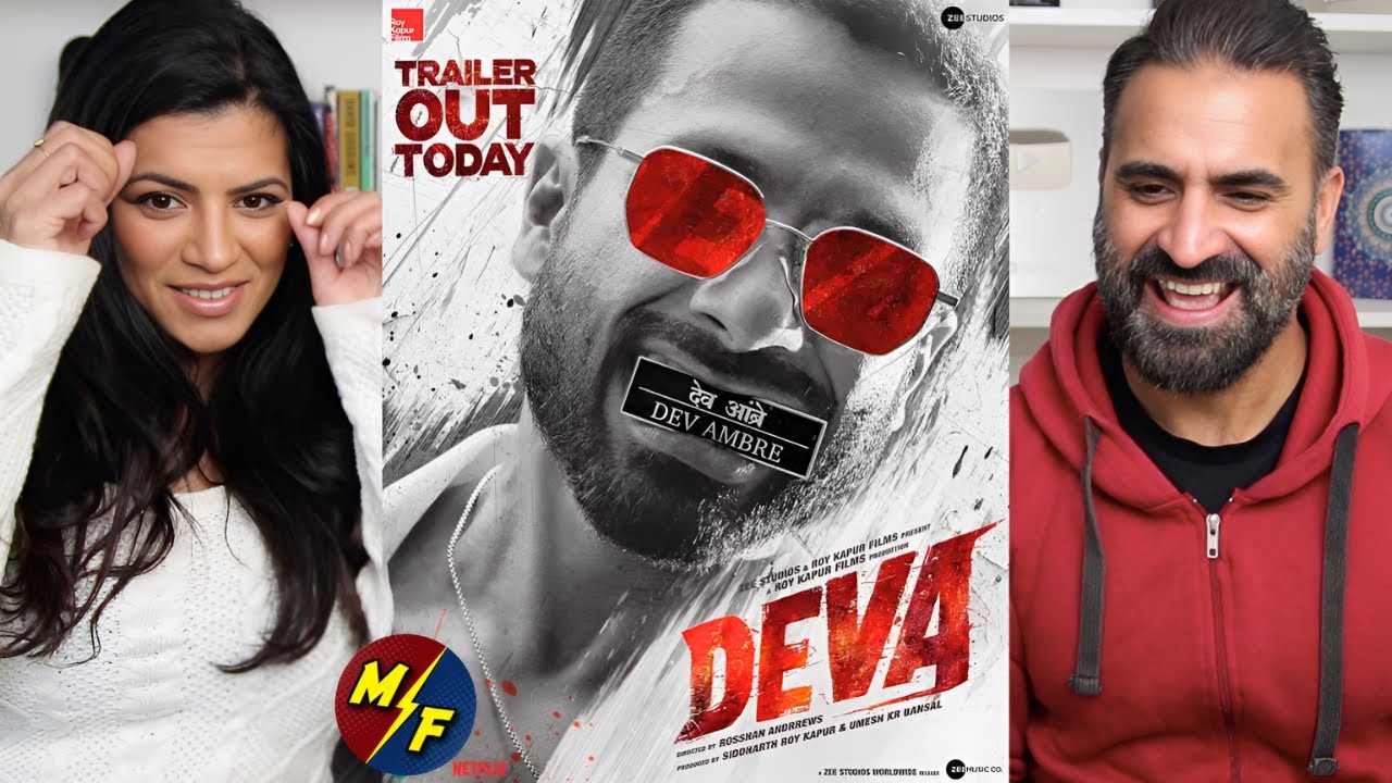Реакция на трейлер «Deva» | Шахид Капур в динамичной экшн-драме! 🚨🔥