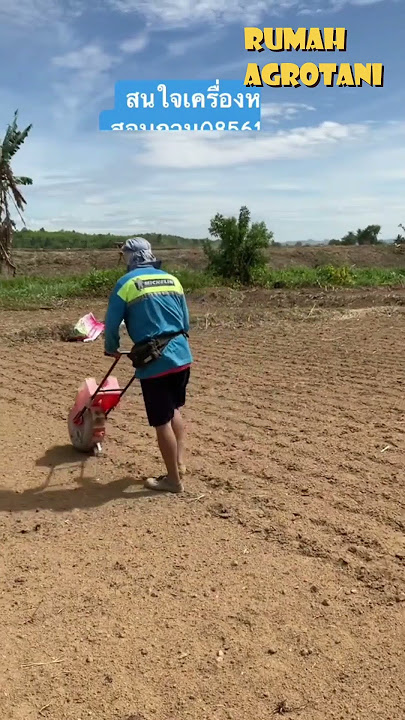 Menanam padi di lahan kering Harus coba alat tanam benih ini