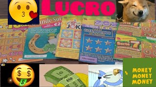 LUCR0 LUCRO  PROFIT PROFIT    PORTUGAL LOTTERY TICKETS