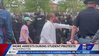 23 people arrested after clashes with police on 3rd day of protests at IU by FOX59 News 5,211 views 1 day ago 1 minute, 50 seconds