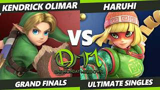 DAT MM 376 GRAND FINALS - Haruhi (Palutena, Min Min) Vs. Kendrick Olimar (Young Link) Smash Ultimate