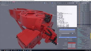Blender 2.8 Cargo Spaceship Tutorial Extended Overview